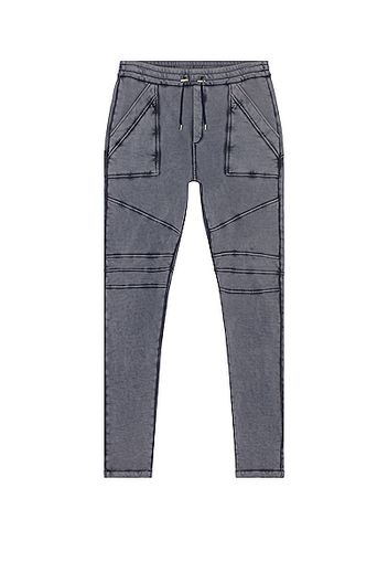 BALMAIN Washed Sweatpants in Blue