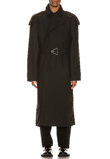 Bottega Veneta Trench Coat in Black