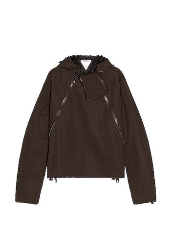 Bottega Veneta Stretch Nylon Jacket in Brown