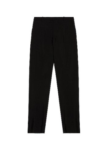 Bottega Veneta Travel Wool Trouser in Black