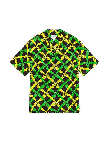 Bottega Veneta Printed Shirt in Green