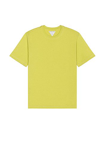 Bottega Veneta Light Cotton Tee in Green