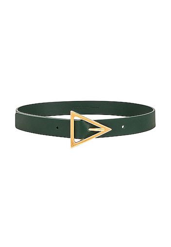 Bottega Veneta Medium Triangle Belt in Dark Green