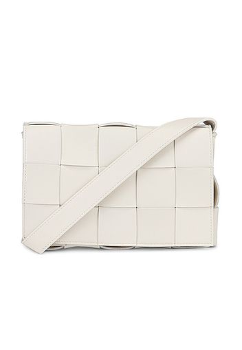 Bottega Veneta Cassette Bag in White