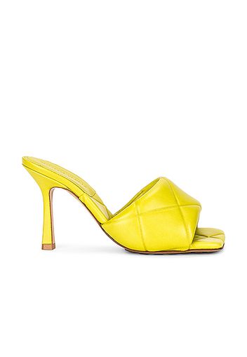 Bottega Veneta The Rubber Lido Sandals in Yellow