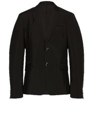 Bottega Veneta Travel Wool Blazer in Black