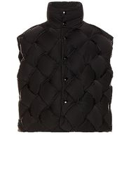 Bottega Veneta Tech Nylon Vest in Black