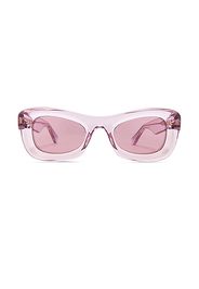 Bottega Veneta Acetate Feminine Sunglasses in Lavender