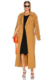 Bottega Veneta Trench Coat in Brown