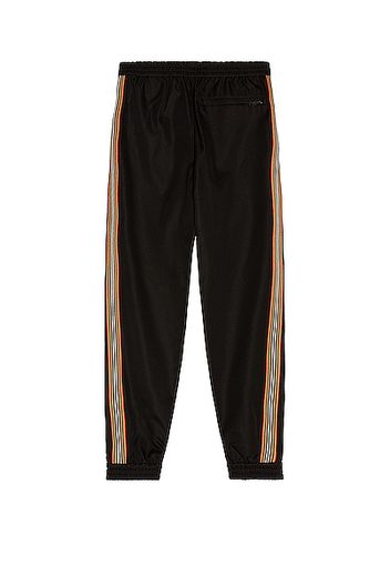 Burberry Track Stripe Trouser in Black