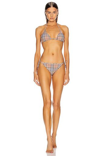 Burberry Cobb Bikini Set in Neutral