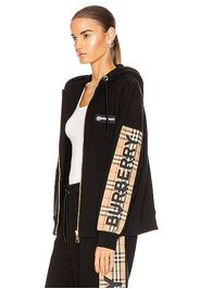 Burberry Aubree Hooded Jacket in Black