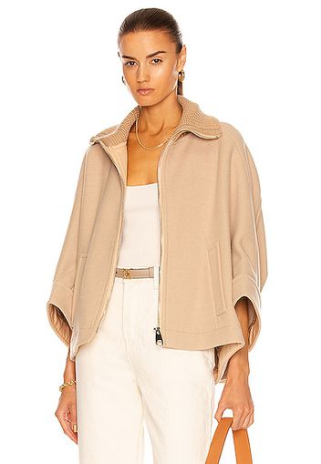 Chloe Wool Coat in Beige