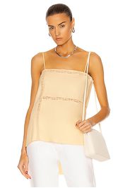 Chloe Viscose Crepe Cami in Neutral