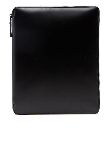 Comme Des Garcons Luxury Leather iPad Case in Black