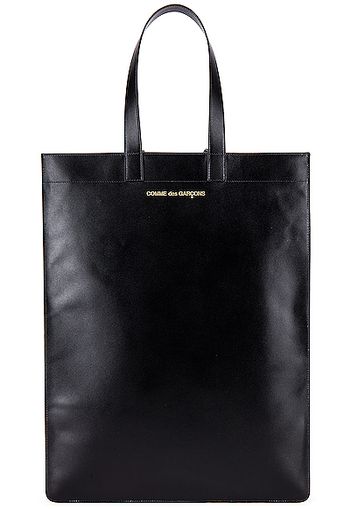 Comme Des Garcons Classic Leather Line B Tote Bag in Black