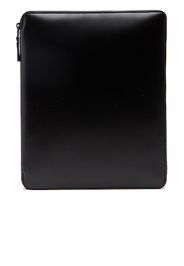 Comme Des Garcons Luxury Leather iPad Case in Black