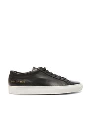 Common Projects Leather Original Achilles Low in Black
