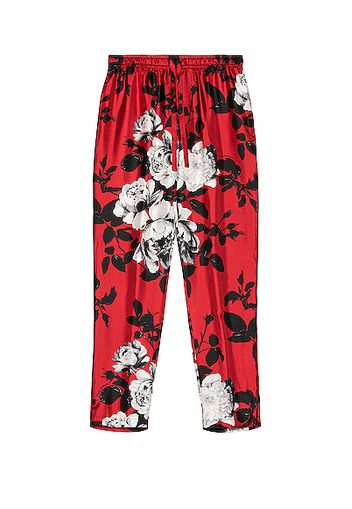 Dolce & Gabbana Pajama Trouser in Red