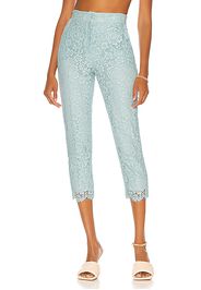 Dolce & Gabbana Lace Pant in Blue