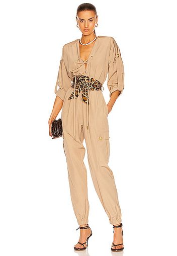 Dundas Wilde Jumpsuit in Beige