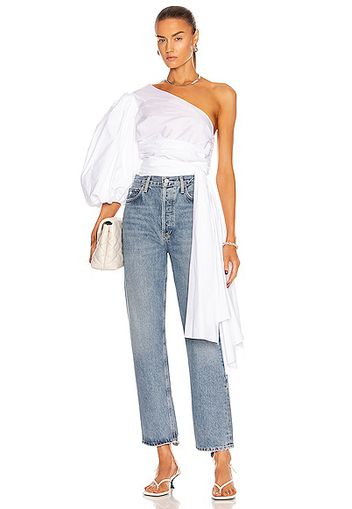 Fe Noel Cloud Wrap Top in White