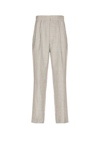 Fear of God Double Pleated Tapered Trouser in Grey