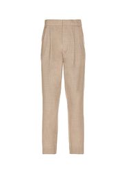 Fear of God Double Pleated Tapered Trouser in Beige