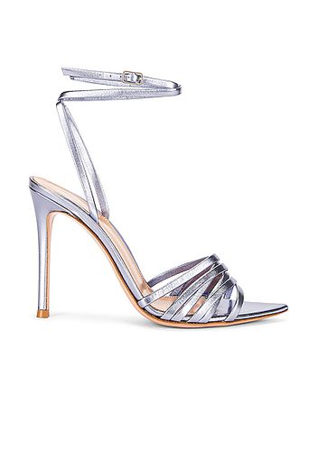 Gianvito Rossi Ankle Strap Sandals in Gray