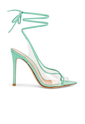 Gianvito Rossi Denise Strappy Heels in Blue