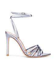 Gianvito Rossi Ankle Strap Sandals in Gray