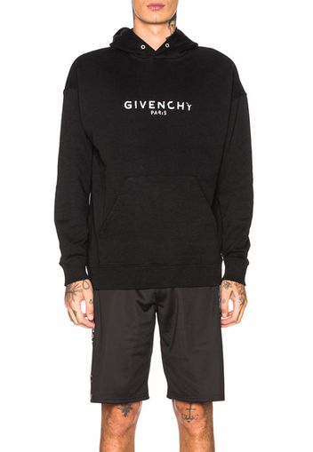 Givenchy Logo Hoodie in Black