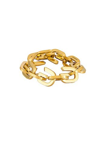 Givenchy G Link Medium Bracelet in Metallic Gold