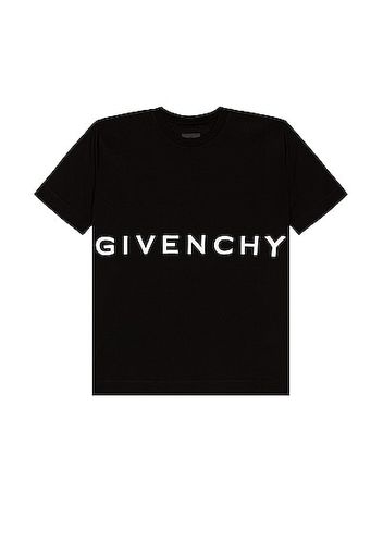 Givenchy Logo Slim Fit Tee in Black