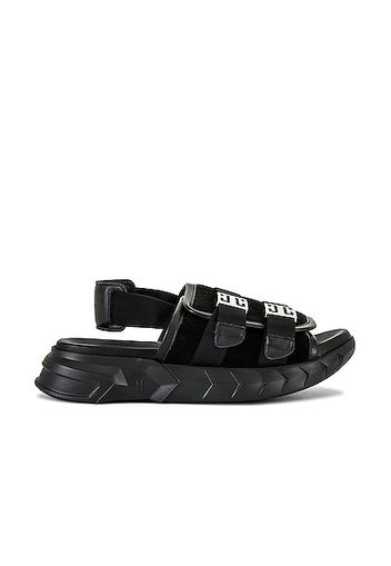 Givenchy Marshmallow Slingback Sandal in Black