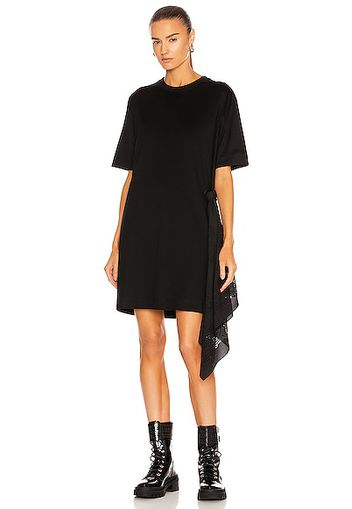 Givenchy Lasercut Bandana T-Shirt Dress in Black