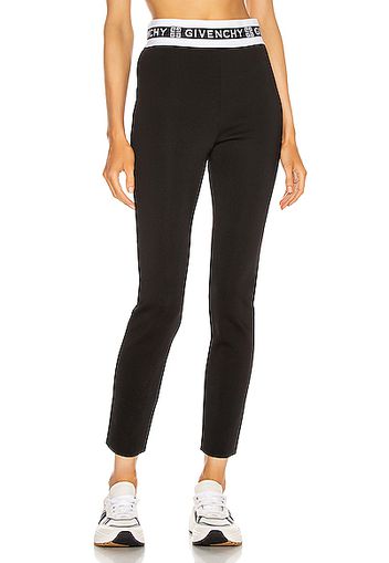 Givenchy demon Logo Waistband Legging in Black