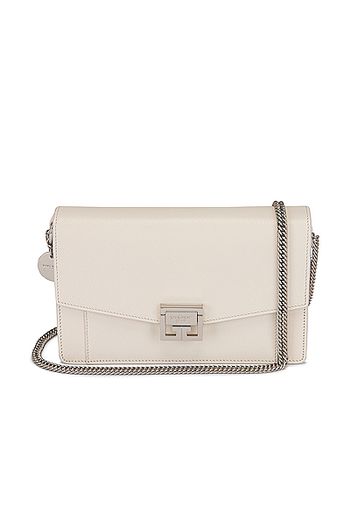 Givenchy GV3 Wallet on Chain in Ivory