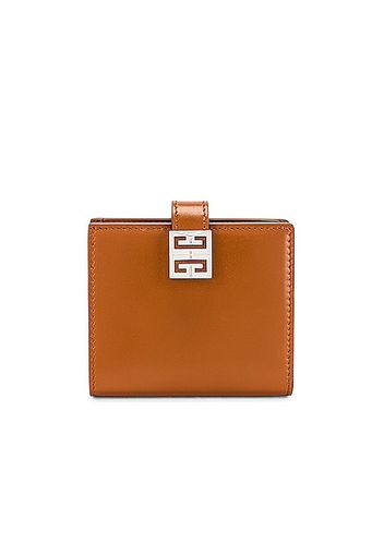 Givenchy Small 4G Bifold Wallet in Brown