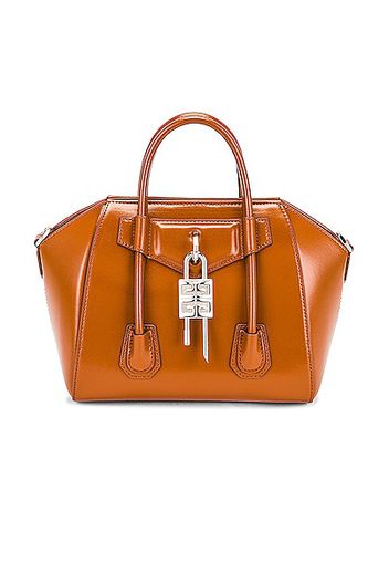 Givenchy Mini Antigona Lock Bag in Brown