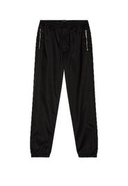 Givenchy 4G Nylon Jacquard Trouser in Black