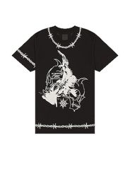 Givenchy Reaper Oversize Fit Tee in Black