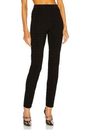 Givenchy Stretch Monogram All Over Legging in Black
