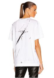 Givenchy Short Sleeve T Shirt in White