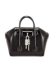 Givenchy Mini Antigona Lock Bag in Black