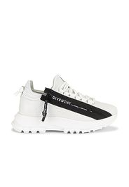 Givenchy Spectre Low Runner Zip Sneakers in White