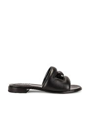 Givenchy G Flat Sandals in Black