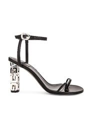 Givenchy G Cube Trip-Toe Sandals in Black