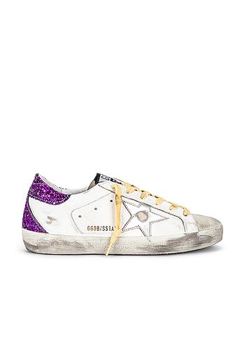 Golden Goose Superstar Sneaker in Purple,White