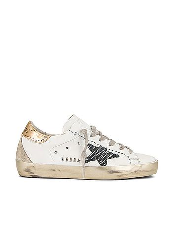 Golden Goose Leather Upper Sneaker in White